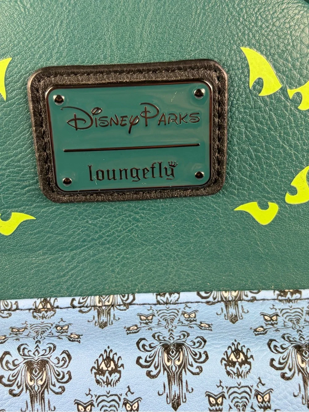 Mickey Mouse Main Attraction Haunted Mansion Loungefly Backpack 50th Limited